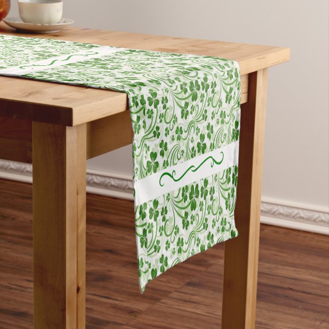 Tablecloth Runner St. Patrick's Day Kurzer Tischläufer (Beispiel)
