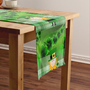 Tablecloth Runner St. Patrick's Day Kurzer Tischläufer
