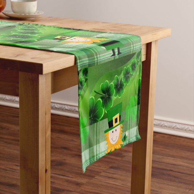 Tablecloth Runner St. Patrick's Day Kurzer Tischläufer (Beispiel)