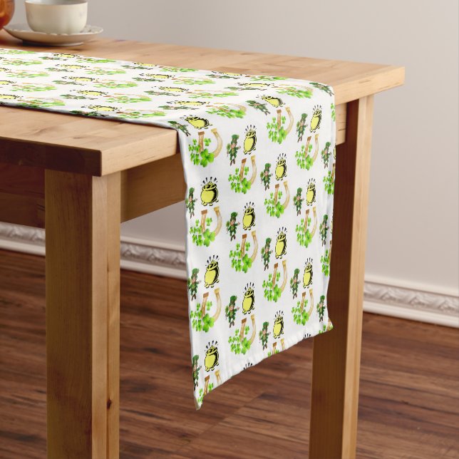 Tablecloth Runner St. Patrick's Day Kurzer Tischläufer (Beispiel)