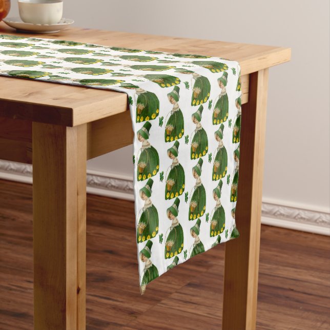 Tablecloth Runner St. Patrick's Day Kurzer Tischläufer (Beispiel)