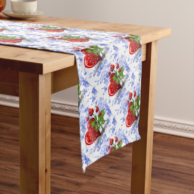 Tablecloth Runner Valentines Kurzer Tischläufer (Beispiel)
