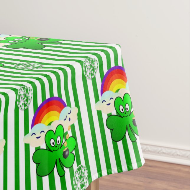 Tablecloth Saint Patrick's Day Clover Tischdecke (Beispiel)