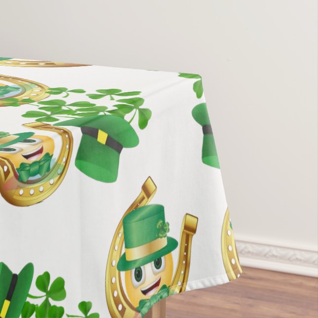Tablecloth Saint Patrick's Day Horseshoe Tischdecke (Beispiel)