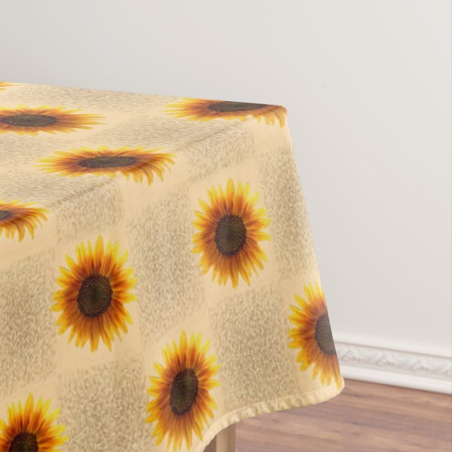 Tablecloth Sonnenblumen Tischdecke (Beispiel)