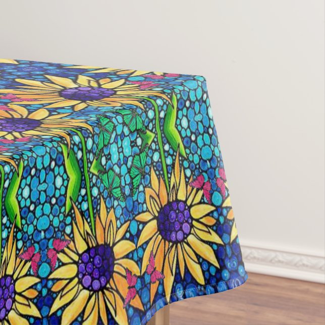 Tablecloth Sonnenblumen Tischdecke (Beispiel)