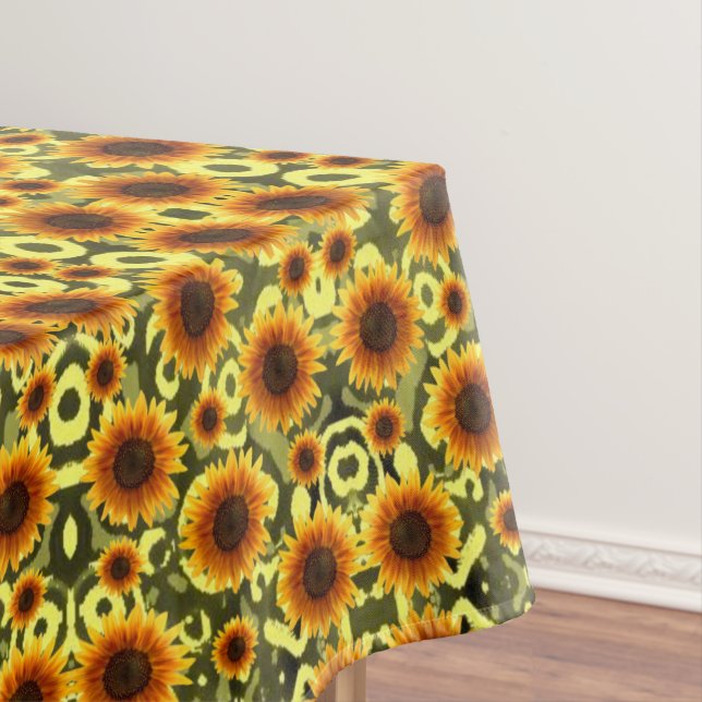 Tablecloth Sonnenblumen Tischdecke (Beispiel)