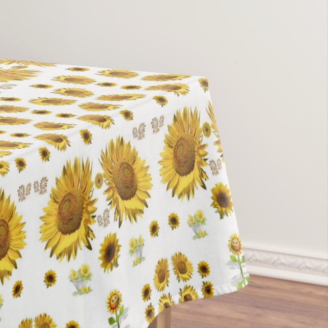 Tablecloth Sonnenblumen Tischdecke (Beispiel)