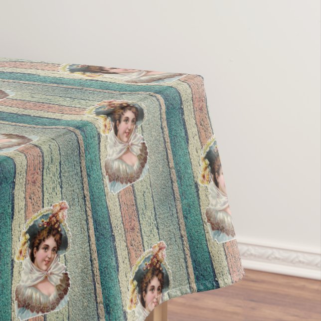 Tablecloth Viktorianisch Lady Tischdecke (Beispiel)