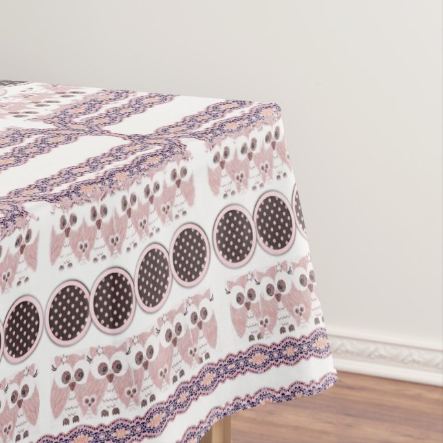 Tableclover Owl Tischdecke (Beispiel)
