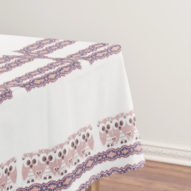 Tableclover Owl Tischdecke (Beispiel)