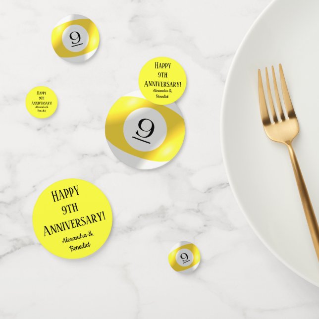 Tablefetti - Nine Ball Konfetti (Gruppe)