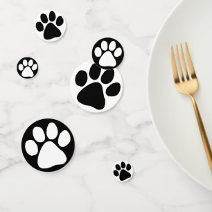 Tablefetti - Puppy Paw Prints Konfetti