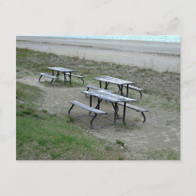 Tables Wasaga Beach Postkarte (Vorderseite)