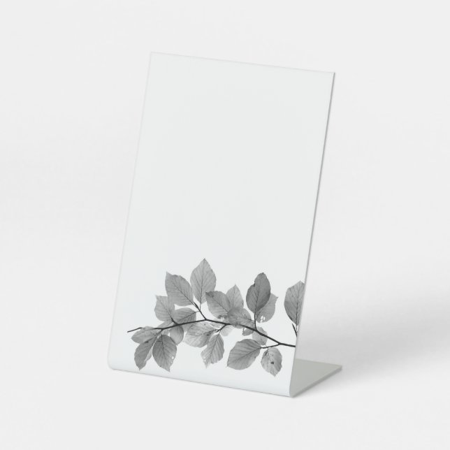 Tablet Sockelschild (Vorderseite)