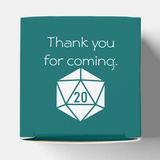 Tabletop Chic in Aquamarinen Gesichtskartons Geschenkschachtel (Oben)