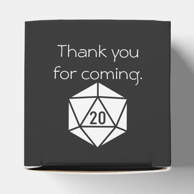 Tabletop Chic in Black Gevor Box Geschenkschachtel (Oben)
