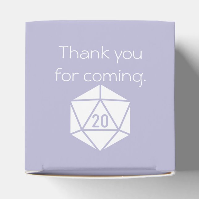 Tabletop Chic in der Lavendel-Gesichtsbox Geschenkschachtel (Oben)