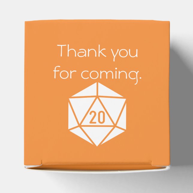Tabletop Chic in Orange Gevor Box Geschenkschachtel (Oben)