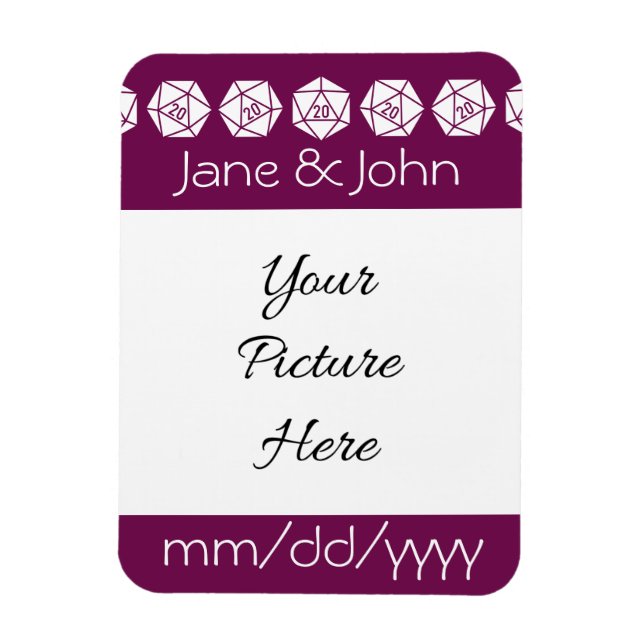 Tabletop Chic in Wein Save-the-Date Magnet (Vertikal)