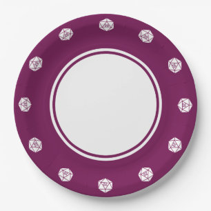 Tabletop Chic in Weinpapier Tafel Pappteller