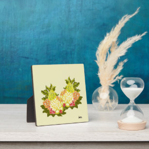 Tabletop Easel mit Leinwand : Tropisches Obst Fotoplatte
