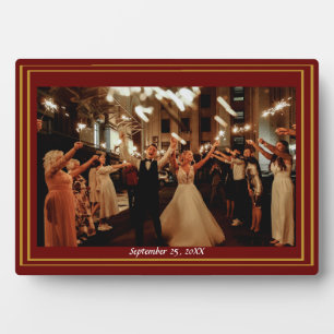 Tabletop Foto Plaque mit Easel Fotoplatte