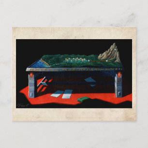Tabletop-Modell - Postkarte