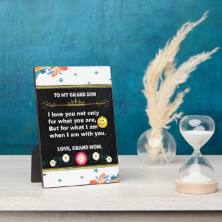 Tabletop Plaque, Geschenk an meine große Tochter a Fotoplatte