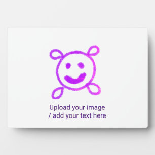 Tabletop Plaque mit Easel Fotoplatte