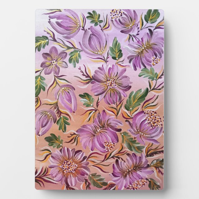 Tabletop Plaque mit Easel Fotoplatte (Vorderseite)