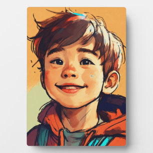 Tabletop Plaque mit Easel Fotoplatte