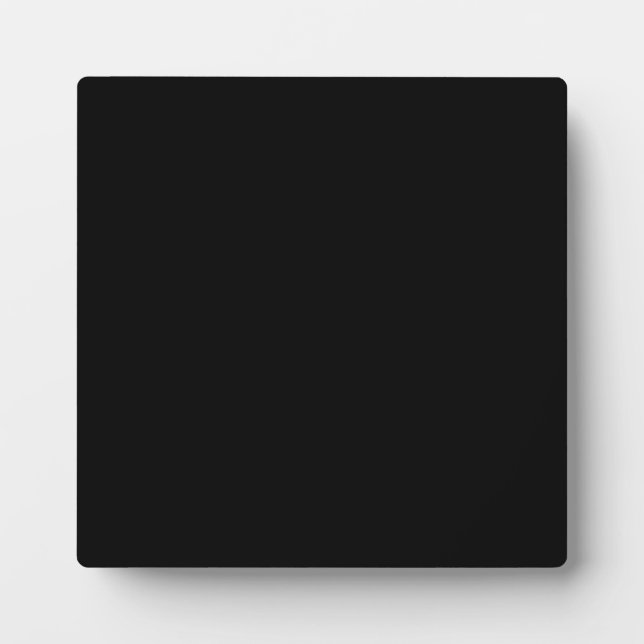 Tabletop Plaque mit Easel Fotoplatte (Vorderseite)