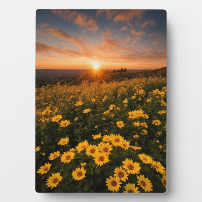 Tabletop Plaque mit Easel Fotoplatte (Vorderseite)