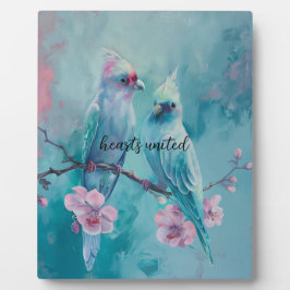 Tabletop Plaque mit Easel Fotoplatte