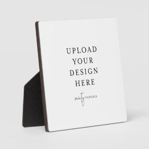 Tabletop Plaque mit Easel Fotoplatte