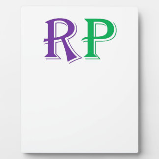 Tabletop Plaque mit Easel Fotoplatte