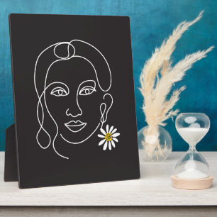 Tabletop Plaque mit Easel Fotoplatte