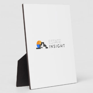 Tabletop Plaque mit Easel Fotoplatte