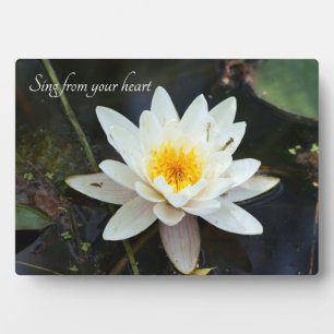 Tabletop Plaque mit Easel Fotoplatte