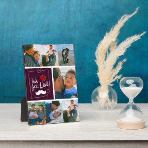 Tabletop Plaque mit Easel Fotoplatte