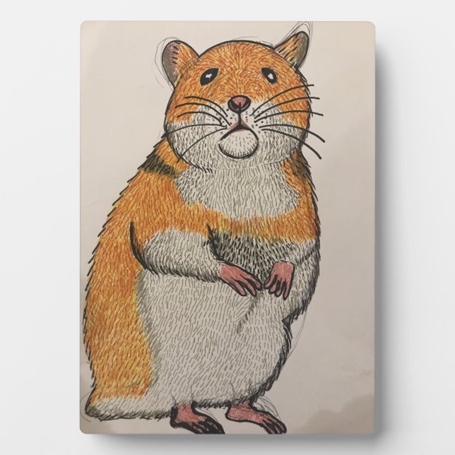 Tabletop Plaque with Easel Fotoplatte (Vorderseite)