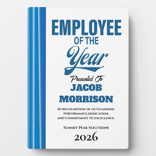 Tabletop Plaque with Easel Fotoplatte (Vorderseite)