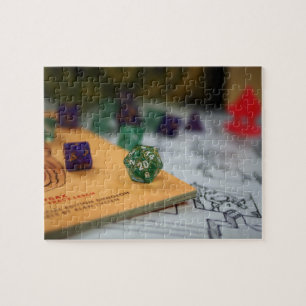 Tabletop RPG   PNP Fantasy Role Player Night Würfe Puzzle