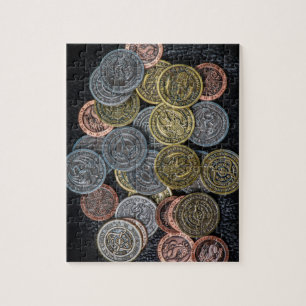 Tabletop RPG   PNP Role Player LARP Fantasiemünzen Puzzle