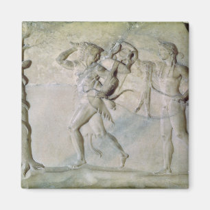 Tablette, die Herkules darstellt Magnet