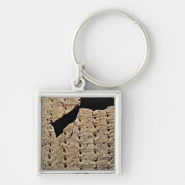 Tablette mit keilförmigem Skript, von Uruk Schlüsselanhänger (Vorne)