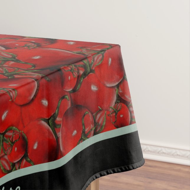 Tablette Tomaten/Paradeiser - Fakultative Personal Tischdecke (Beispiel)