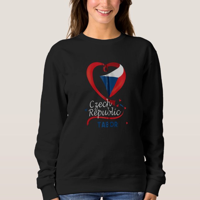Tablette Tschechische Republik Sweatshirt (Vorderseite)