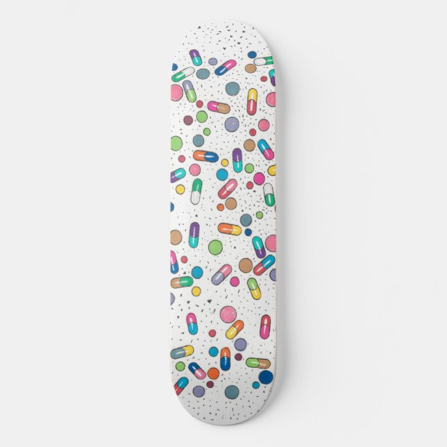 Tabletten Skateboard (Vorderseite)